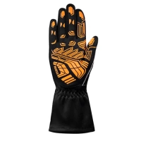 Sparco Karting Kart Auto Racing Gloves K-Attack black orange