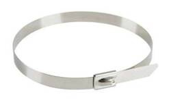 69989 Stainless steel cable ties, 20 pcs set – 7,9x300 mm