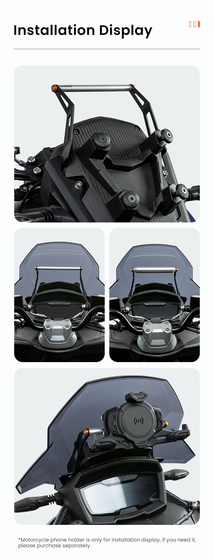 LOBOO Zestaw montażowy GPS Aprilia sr gt200 (2022-) (10.3.09451.001.01)