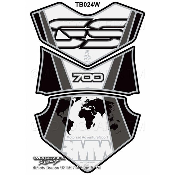 MOTOGRAFIX TANKPAD BMW F700GS 2012-2015 TB024W