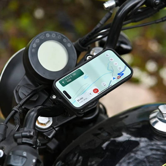 QUICK LAUNCH uchwyt na kierownicę z regulacją i amortyzacją Outplorer QM02