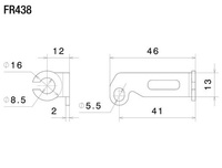 Mounting kit to fit on fairing the Leggera Rizoma turn signal