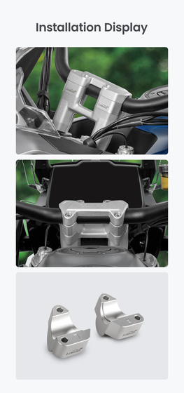 LOBOO Podwyższenie kierownicy do Triumph Tiger1200GT PRO (2023-) (10.3.02921.001.21)