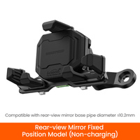 LOBOO Uchwyt na telefon PH06 (pod lusterko, ≤10.2mm) (10.3.08006.006.11)