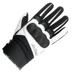 Rękawice motocyklowe BUSE Open Road Evo czarno-białe 14