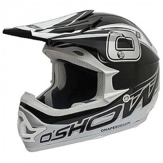 FM KASK O SHOW BLACK/SILVER M