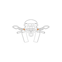 90562 Titan Opti Pole, mocowanie na lusterko lub śrubę