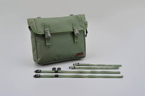 "HENLYBEGINS" SADDLE BAG 8L DHS-9 KHAKI WATERPROOF