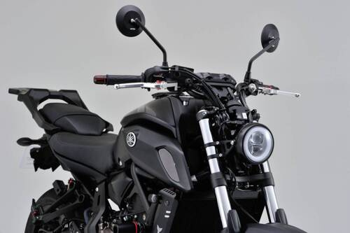 LED HEADLIGHT"CAPSULE120" SIDE-MOUNT, BLACK