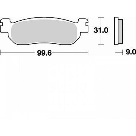 BRAKING KLOCKI HAMULCOWE SINTER 822CM56