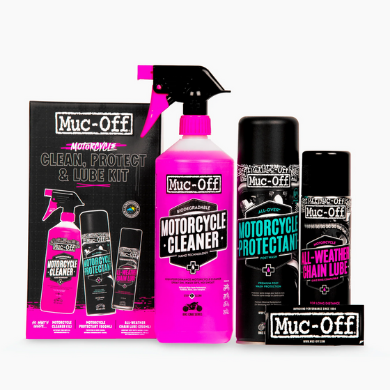 Muc-Off 21382 - Motorcycle Clean Protect Lube Kit