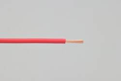 colored wire, AVS2.0, red, 1m
