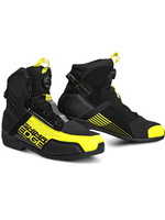 SHIMA EDGE Vented, Motorbike Shoes for Men Breathable ATOP fluo