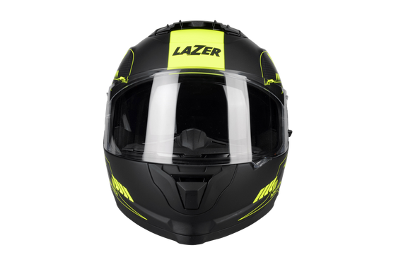 Kask Motocyklowy LAZER RAFALE EVO Roadtech (kol. Czarny - Żółty - Matowy) rozm. M