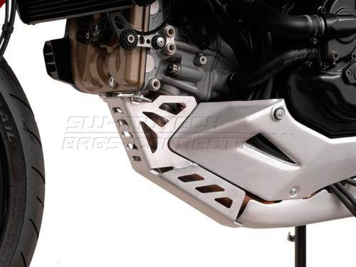 OSŁONA SILNIKA, PŁYTA POD SILNIK SW-MOTECH DUCATI MULTISTRADA 1200/S (10-14), SILVER