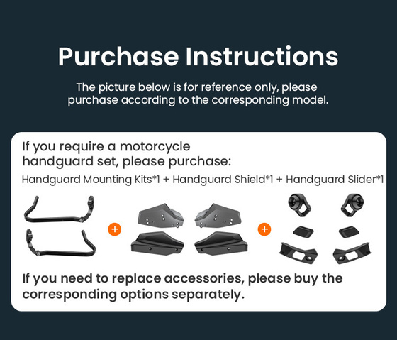 LOBOO Osłony dłoni uniwersalne czarne (10.3.34603.003.11)