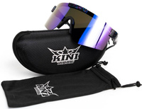 KINI Red Bull Outdoor Pro Shade Blue sparkle/Blue polarized