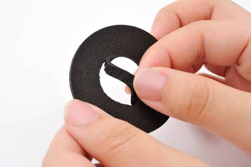 GRIP SPACER,NEOPRENE 2PCS ID.22&26MM, T:5MM, OD50MM