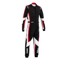 Sparco Kerb Kart Karting Auto Racing Suit black red