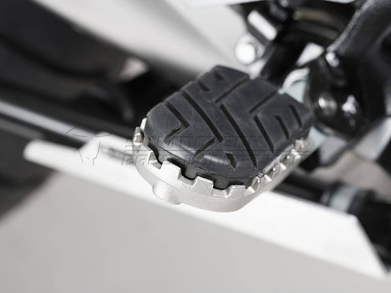 PODNÓŻKI ION SW-MOTECH BMW R1200GS LC/ADV (13-), R1250GS/ADV (18-), SILVER