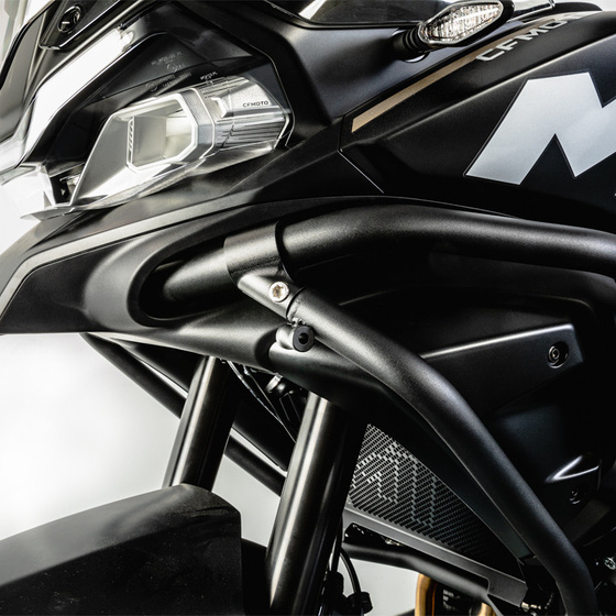 LOBOO Crash Bar boczne oraz osłony chłodnicy do CFMOTO 700MT ADV (2025-) czarne (10.3.01613.001.11)