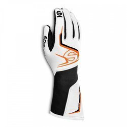 Sparco Karting Kart Auto Racing Gloves TIDE K white