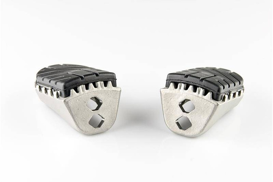 PODNÓŻKI ION SW-MOTECH UNIWERSALNE, STAL NIERDZEWNA, SILVER