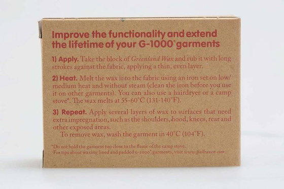 IMPREGNAT DO TKANIN, GREENLAND WAX, SW-MOTECH