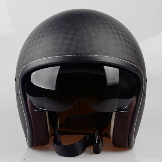 Kask Motocyklowy LAZER MAMBO EVO Pure Carbon  (kol. Czarny Carbon Matowy) rozm. L
