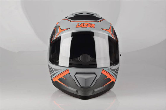 Kask Motocyklowy LAZER RAFALE Hexa (kol. Tytanowy Szary - Czerwony - Matowy) rozm. XL