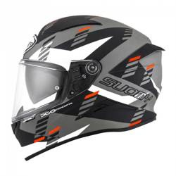 SUOMY KASK SPEEDSTAR FLOW MATT WHITE GREY ROZMIAR M
