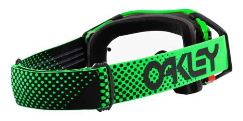 Oakley Goggles Airbrake MX zielone Clear