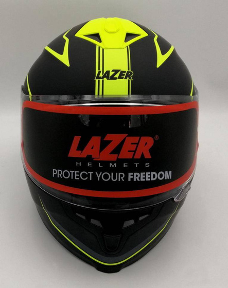 Kask Motocyklowy LAZER VERTIGO EVO Race (kol. Czarny - Żółty) rozm. XL