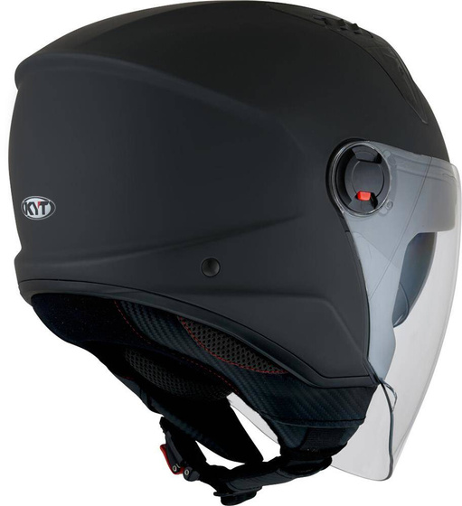 Kask Motocyklowy KYT D-CITY czarny matowy - S