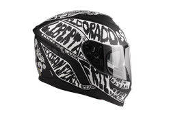 Kask Motocyklowy LAZER RAFALE Mexicana (kol. Czarny - Fluo) rozm. L