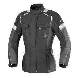 Kurtka motocyklowa damska BUSE Breno czarno-szara 48