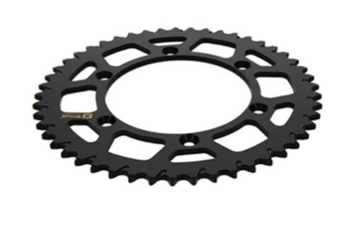 PROX ZĘBATKA TYLNA 808 52 ALUMINIOWA SUZUKI RM 125 '80-'11, RM 250 '87-'12 (JTR808.52) (ŁAŃC. 520) KOLOR CZARNY