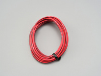 colored wire, AVS0.75, red/black, 2m