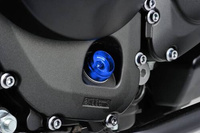 OIL FILLER CAP BULLET M20XP2.5/BLUE