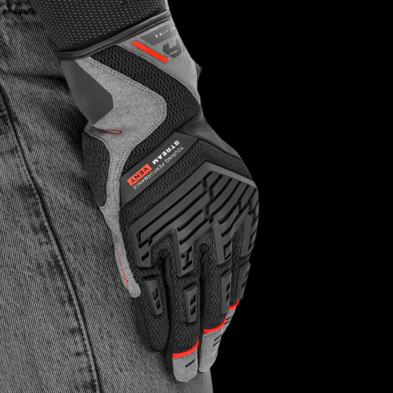 STREAM VENT MEN GLV RED S