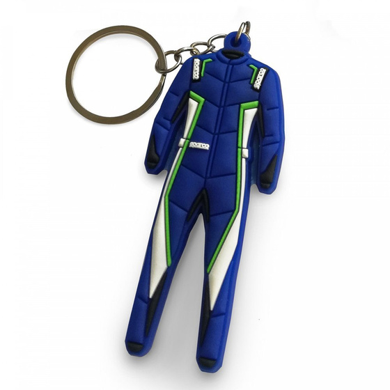 Racing Suit Keyring Keychain Sparco