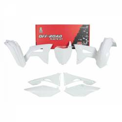 RTECH KOMPLET OWIEWEK + AIRBOX HONDA CRF 250/450 WHITE R-KITCRF-BN0-519