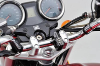 Daytona Zabezpieczenie do Kasku montowane do kierownicy Czarne Ø22,2 / 25,4mm 95206