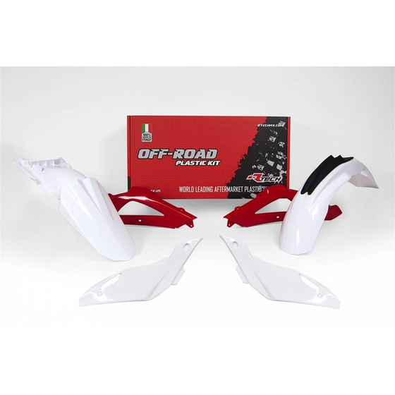 RTECH KOMPLET OWIEWEK HUSQVARNA TE WHITE-RED R-KITHSQ-OEM-402