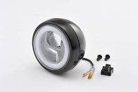 LED HEADLIGHT"CAPSULE120" SIDE-MOUNT, BLACK