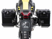 Aprilia Tuareg 660 (2022) stelaż CUTOUT i kufry boczne Xplorer kolor czarny