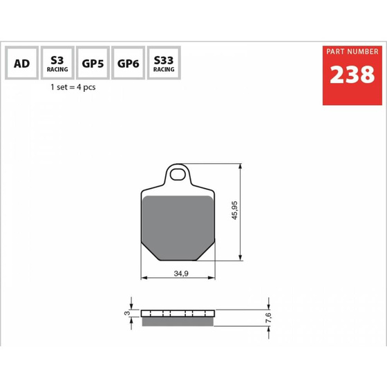 GOLDFREN KLOCKI 238 S3