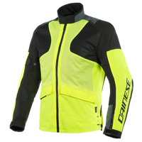 Motorcycle Textil Jacket DAINESE AIR TOURER TEX black/yellow