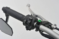 Śruba zaślepka do otworu lusterka M10-P1.25/prawa zielony