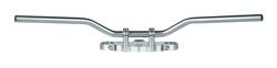 TRW LUCAS STEEL HANDLEBAR 22MM SUPERBIKE ELEGANCE CHROME POLISHED